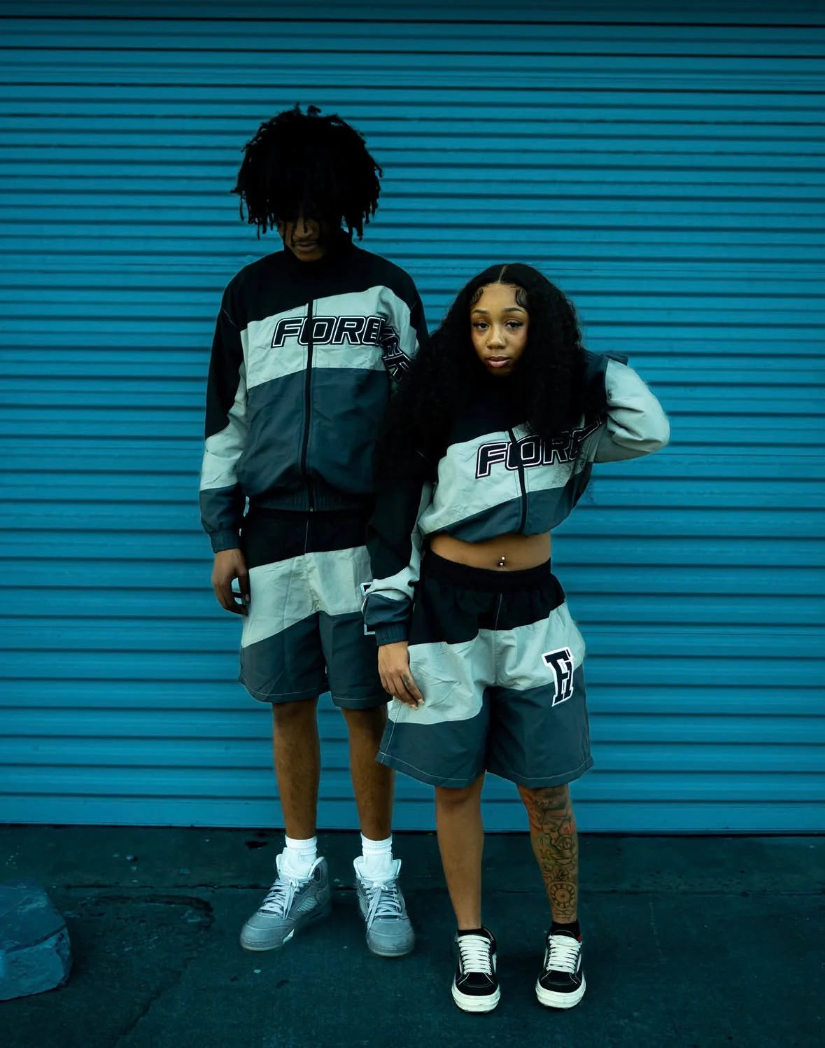 Windbreaker Sets ( Grey )