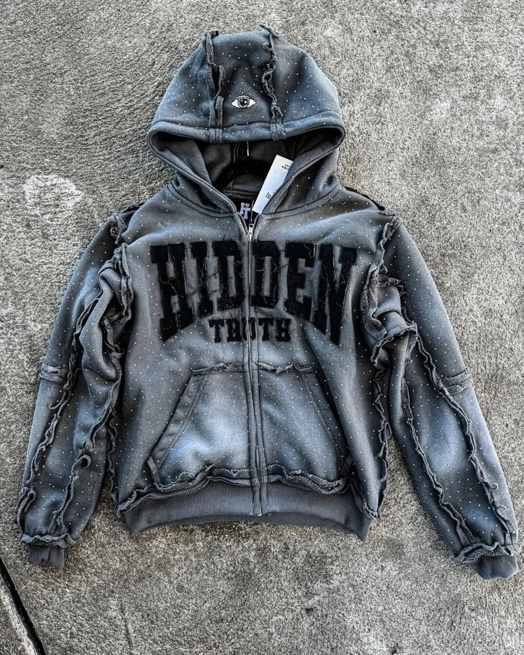 Hidden Trust Zip-up Hoodie