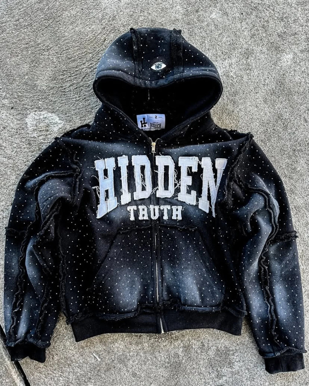 Hidden Trust Zip-up Hoodie