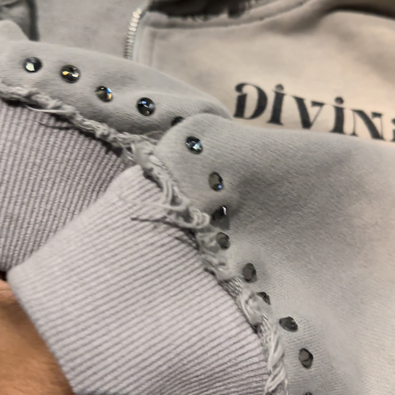 Celestial Stone Double Zip-Up Hoodie